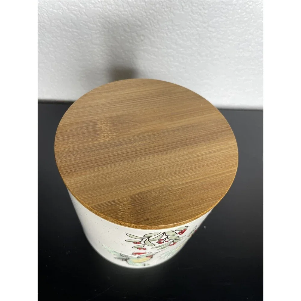 Eli & Ana  Christmas Holiday Hummingbird Canister with lid